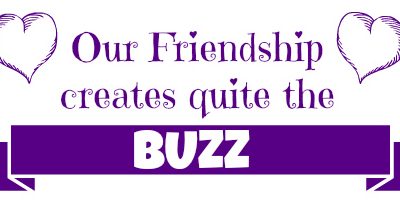 Our friendship creates quite the BUZZ! (Tutorial and Free Printable)